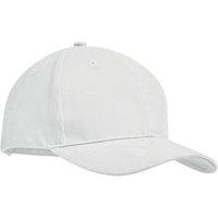MidOcean Men's Tekapo Heavy Brushed Cotton Baseball Cap in White
