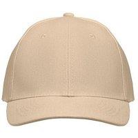MidOcean Men's Buffalo 6 Panel Baseball Cap in Beige