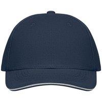 MidOcean Men's Buffalo 6 Panel Baseball Cap in Off-White