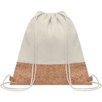 MidOcean Men's Illa Cotton Drawstring Bag in Beige