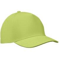 MidOcean Men's Sunny 5 Panel Baseball Cap in Lime