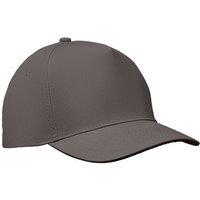 MidOcean Men's Sunny 5 Panel Baseball Cap in Pale Grey