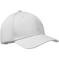 MidOcean Men's Bahamas Cotton 6 Panel Baseball Cap in White