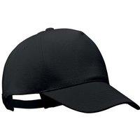 MidOcean Men's Bicca Cotton Baseball Cap in Black