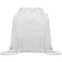 MidOcean Men's Cabetri Colour Cotton Drawstring Bag in White