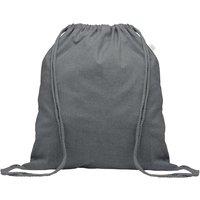MidOcean Men's Cabetri Colour Cotton Drawstring Bag in Pale Grey