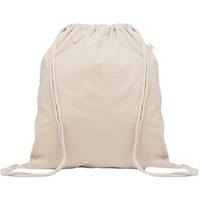 MidOcean Men's Cabetri Cotton Drawstring Bag in Beige