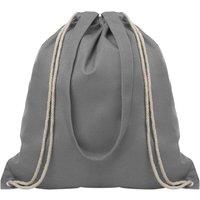 MidOcean Men's Moira Canvas Drawstring Bag in Grey