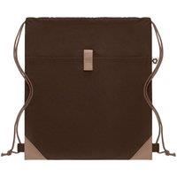 MidOcean Men's Panda Cotton Drawstring Bag in Chocolate