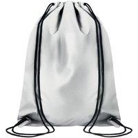 MidOcean Men's Shoop Reflective Drawstring Bag in Silver