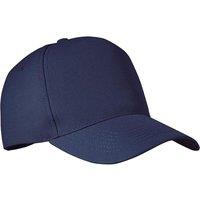 MidOcean Men's Senga RPET 5 Panel Baseball Cap in Blue