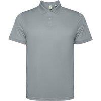 ROLY Men's Tormo Short-Sleeved Polo Shirt in Grey | Size: 3XL