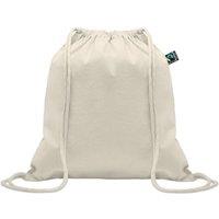 MidOcean Men's Osole Draw Fairtrade Drawstring Bag in Beige