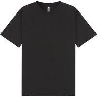 Casual Classics Men's Combed Ringspun Cotton Slim T-Shirt in Black | Size: 2XL