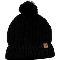 Six Peaks Men's Pom Pom Beanie in Black