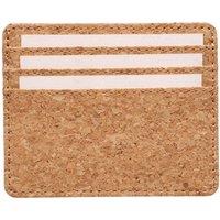 MidOcean Men's Cork RFID Card Holder in Beige