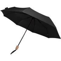 Floso Men's Dane RPET Folding Umbrella in Black