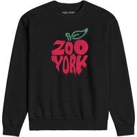 Zoo York Men's Big Apple Crew Sweat in Black | Size: XL