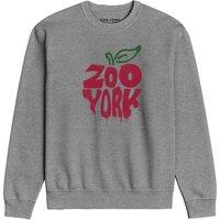 Zoo York Men's Big Apple Crew Sweat in Grey | Size: 2XL