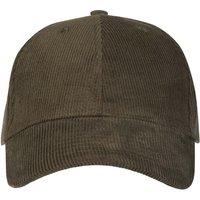 Elevate NXT Men's 6 Panel Corduroy Baseball Cap in Green