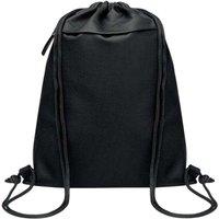 MidOcean Men's RPET Polyester Drawstring Bag in Black