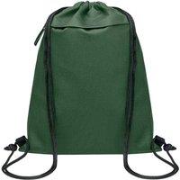 MidOcean Men's RPET Polyester Drawstring Bag in Dark Green