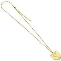 West Ham United FC Men's Crest Necklace in Gold
