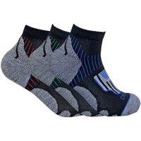 Sock Snob Men's 3 Pack Anti Blister Sports Ankle Socks for Achilles in Black | Size: 6-11
