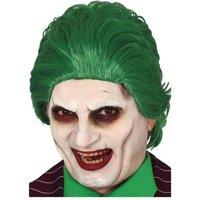 Fiestas Guirca Men's Fiesta Guirca The Jokester Short Wig Fancy Dress Green