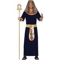 Fiestas Guirca Men's Fancy Dress Adult Egyptian 1 in Black | Size: Large