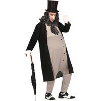 Fiestas Guirca Men's Fancy Dress Adult Umbrella Villain in Black | Size: Medium