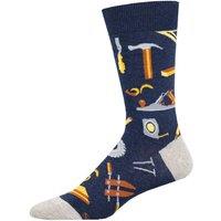Socksmith Men's 'Can You Fix It?' Tools Design Socks Quality Cotton Mix Novelty DIY Enthusiast Gift | Size: Standard