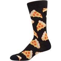 Socksmith Men's 'Pizza' Design Socks Quality Cotton Mix Novelty Food Lover Gift | Size: Standard