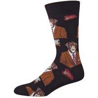 Socksmith Men's 'Monkey Biz' Monkey Design Socks Quality Cotton Mix Novelty Gift | Size: Standard