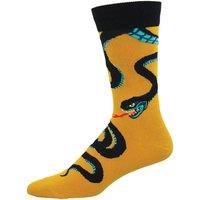 Socksmith Men's 'Slither Me Timbers' Snake Design Socks Quality Cotton Mix Novelty Reptile Lover Gift | Size: Standard