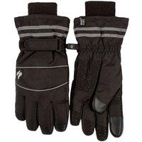 SOCKSHOP Heat Holders Men's Mens 1 Pair Worxx Patrick Touch Screen Performance Gloves in Black | Size: Large/XL