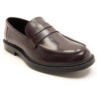 Off the Hook Men's 'Perry' Loafer Smooth Leather Shoes in Brown | Size: 10