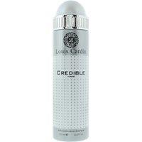 Louis Cardin Men's Credible Homme Deodorant Spray 200ml in Grey