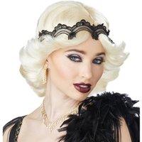 California Women's Adult 1920s Glitz & Glamour Wig in Light Beige