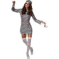 tectake Women's Scary Inmate's Bride | Size: 2XL