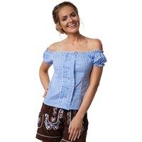tectake Women's Rosi Traditional German Blouse | Size: 2XL