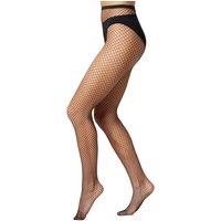 tectake Women's Fishnet Tights With Small Mesh in Black