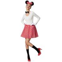 tectake Women's Fancy Dress Costume - Lady Mouse | Size: Small