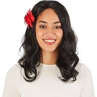tectake Women's Seorita Wig in Black