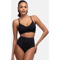 Dorina Women's Mid Waist Thong Black | Size: 3XL