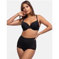 Dorina Women's Brigitte Mid Waist Brief Black | Size: Small