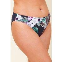Beachcomber Women's Standard High Leg Midi Bikini Brief in Aubergine | Size: 20