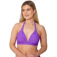 Scuba Women's Halter Neck Bikini Top in Lilac | Size: 10