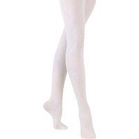 Just Essentials Women's Ballet Dance Tights in White | Size: Large