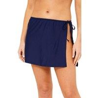 Scuba Women's Side Split Swim Skirt in Navy | Size: 12